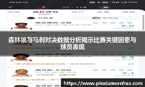 森林狼与马刺对决数据分析揭示比赛关键因素与球员表现